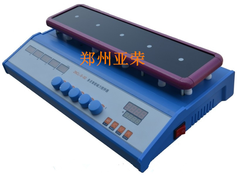 ZNCL-S-5D型 智能五点磁力（加热板）搅拌器